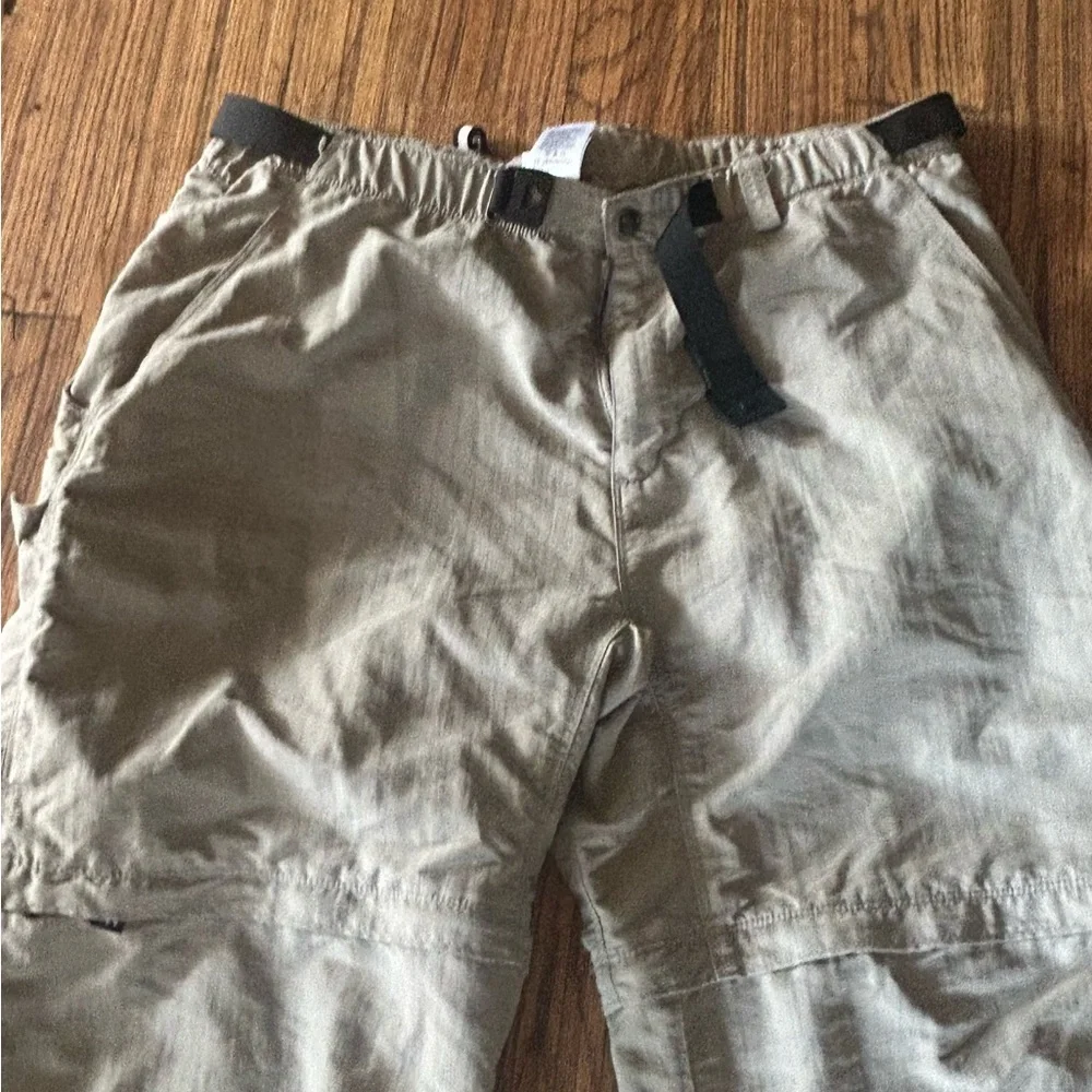 The North Face Mens Convertible Hiking Pants Outerwear Fishing Tan Size XL